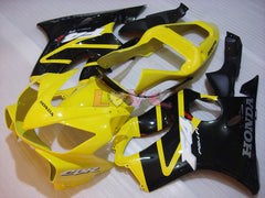Factory Style - Yellow Black Pink Fairings and Bodywork For 2001-2003 CBR600F4i #LF7639