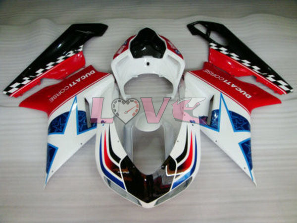 Factory Style - Red White Fairings and Bodywork For 2008-2013 848 #LF5674