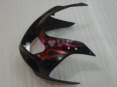 Flame - Red Black Fairings and Bodywork For 2001-2003 GSX-R600 #LF6783