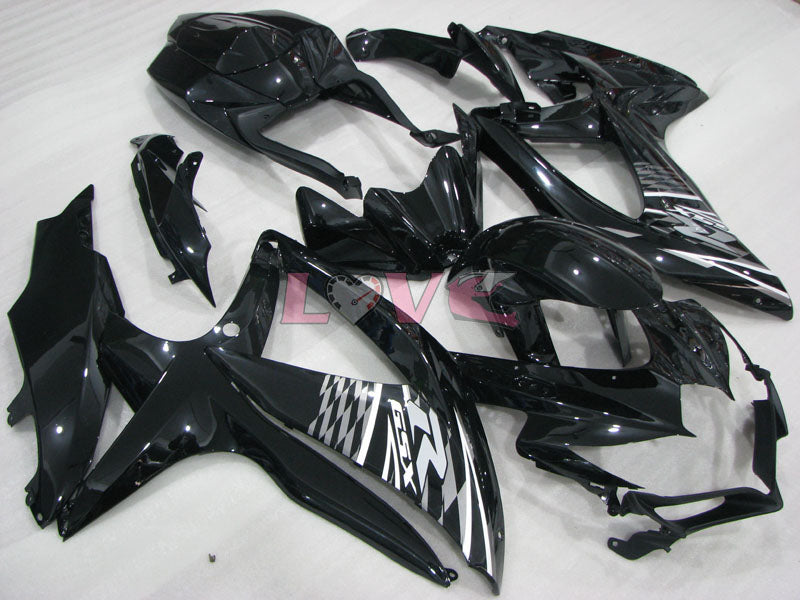 Factory Style - Black Fairings and Bodywork For 2008-2010 GSX-R600 #LF3950