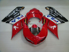 FILA - Red Black Fairings and Bodywork For 2009-2011 1198 #LF5531