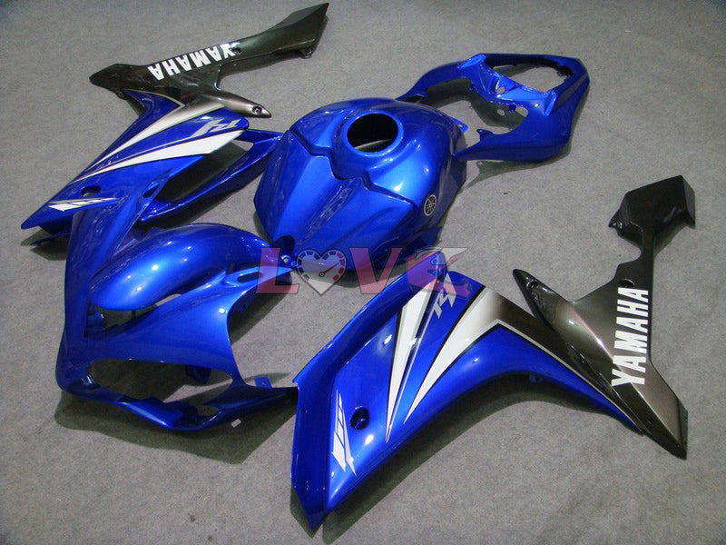Factory Style - Blue White Fairings and Bodywork For 2007-2008 YZF-R1 #LF6965