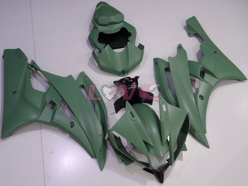 Factory Style - ArmyGreen Matte Fairings and Bodywork For 2006-2007 YZF-R6 #LF3449