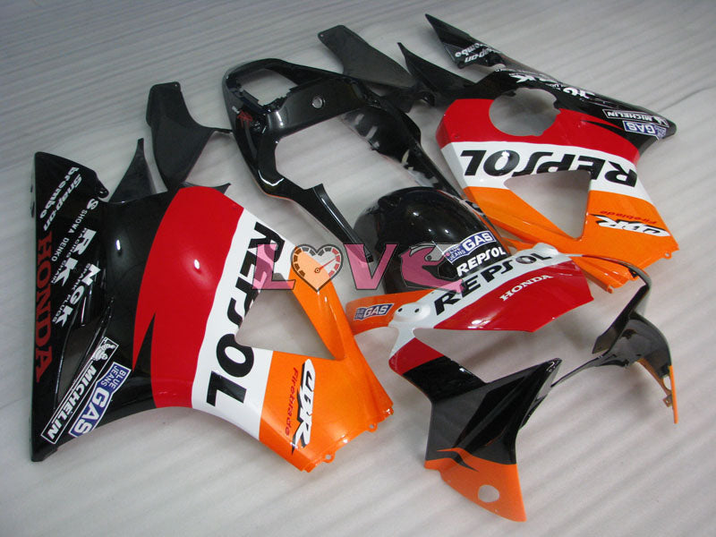Repsol - Red Black Fairings and Bodywork For 2002-2003 CBR954RR #LF5182