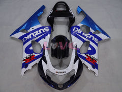 Factory Style - Blue Black Fairings and Bodywork For 2000-2002 GSX-R1000 #LF4227