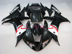 Factory Style - White Black Fairings and Bodywork For 2002-2003 YZF-R1 #LF7023