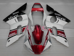 Factory Style - Red White Black Fairings and Bodywork For 1998-2002 YZF-R6 #LF3354