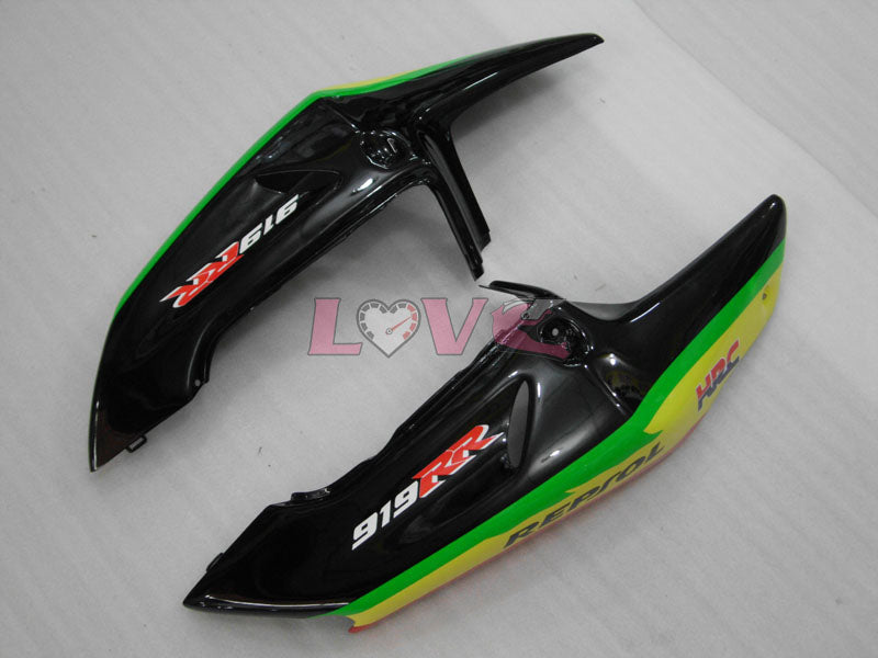 Repsol - Red Yellow Green Fairings and Bodywork For 1998-1999 CBR919RR #LF7974