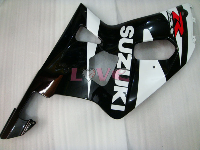 Factory Style - White Black Fairings and Bodywork For 2001-2003 GSX-R600 #LF6703