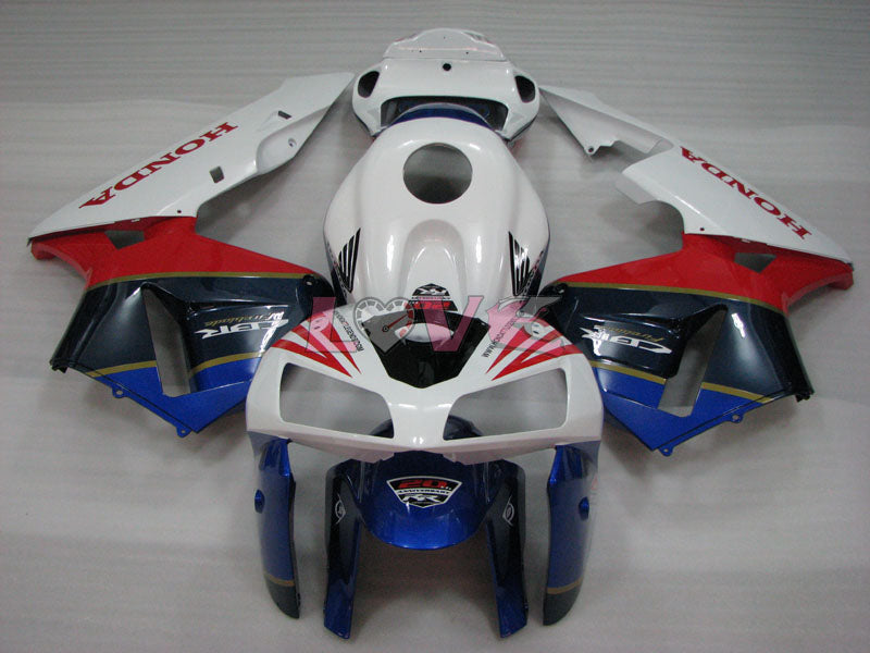Factory Style - Red White Black Fairings and Bodywork For 2005-2006 CBR600RR #LF4438