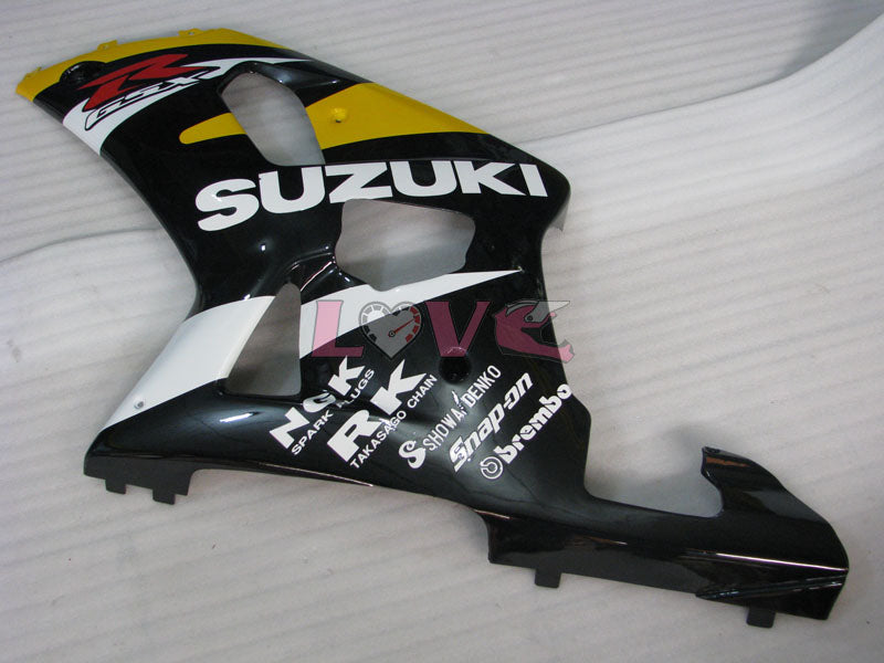 Factory Style - Yellow Black Fairings and Bodywork For 2000-2003 GSX-R750 #LF6704