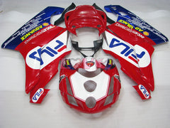 FILA - Red Blue Fairings and Bodywork For 2003-2004 749 #LF5737