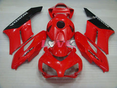 Fireblade - Red Black Matte Fairings and Bodywork For 2004-2005 CBR1000RR #LF7347