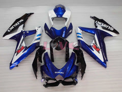 Factory Style - Blue White Black Fairings and Bodywork For 2008-2010 GSX-R600 #LF3962