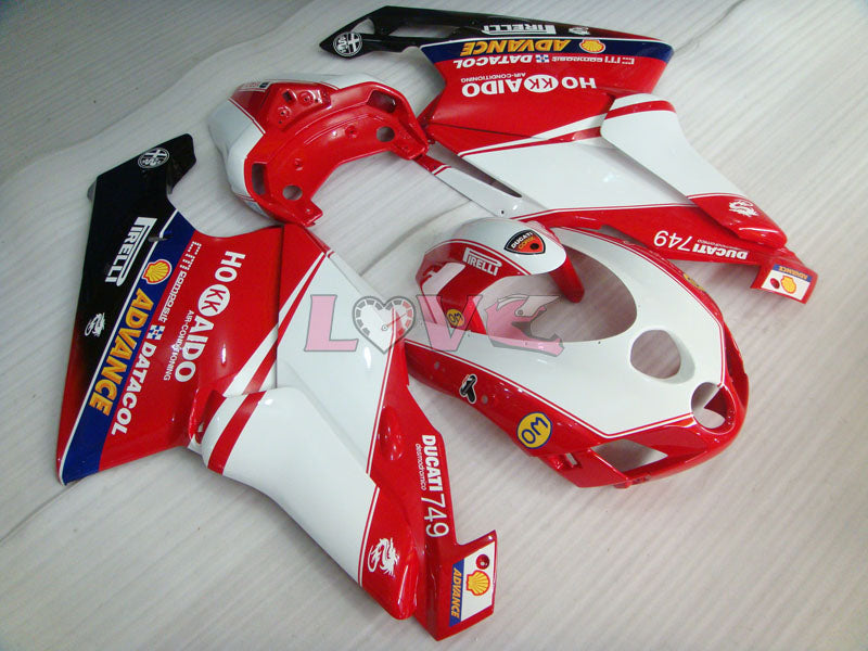 Xerox - Red White Fairings and Bodywork For 2005-2006 749 #LF5698