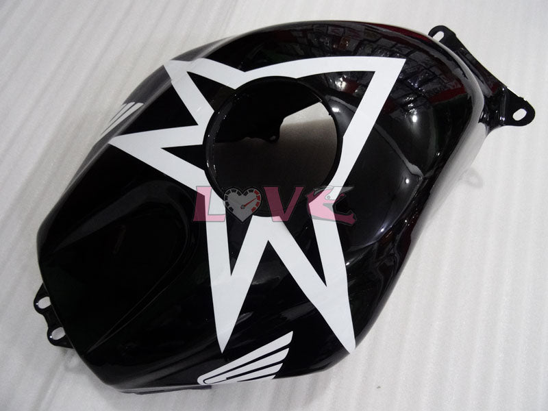Customize - Red White Black Fairings and Bodywork For 2003-2004 CBR600RR #LF4456