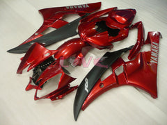 Factory Style - Red Black Fairings and Bodywork For 2006-2007 YZF-R6 #LF3473