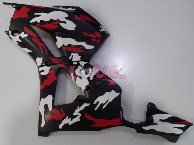 Customize - Red White Black Fairings and Bodywork For 2013-2016 CBR600RR #LF4419