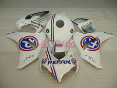 Repsol - Blue White Fairings and Bodywork For 2008-2011 CBR1000RR #LF7106