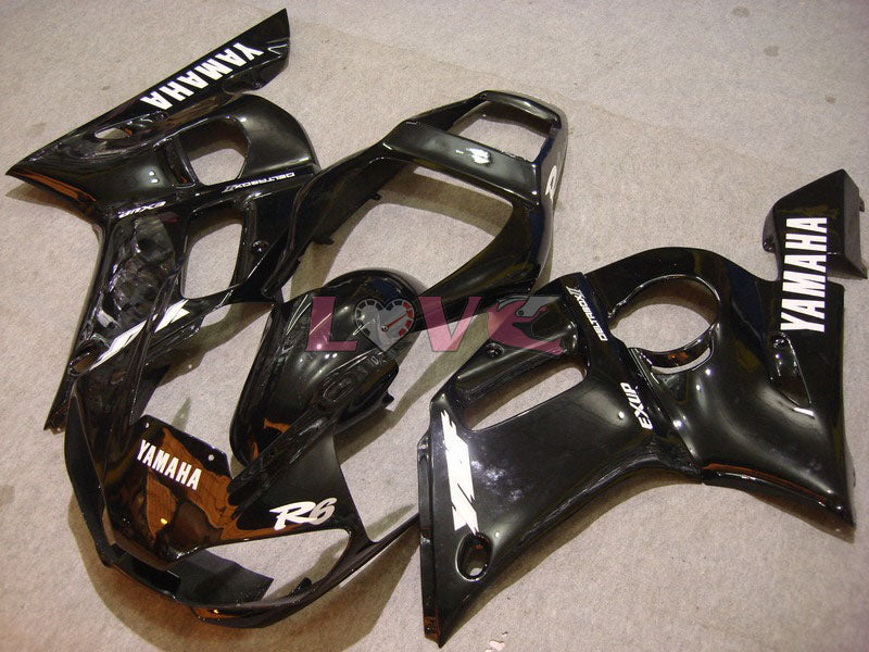 Factory Style - Black Fairings and Bodywork For 1998-2002 YZF-R6 #LF6812