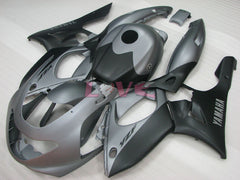 Factory Style - Black Grey Fairings and Bodywork For 1997-2007 YZF600R #LF7924