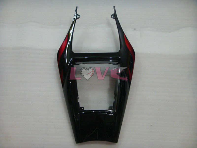 Flame - Red Black Fairings and Bodywork For 2002-2003 YZF-R1 #LF7036