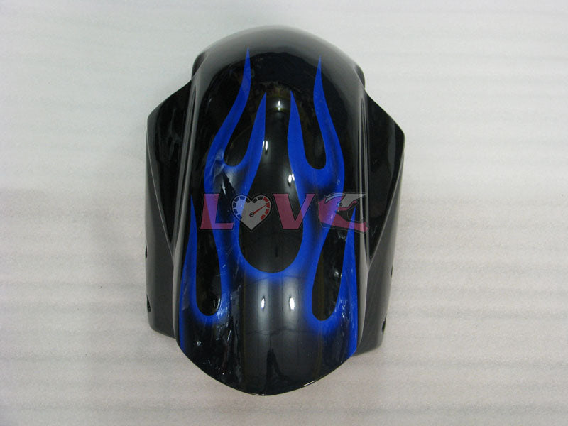 Flame - Blue Black Fairings and Bodywork For 2003-2004 GSX-R1000 #LF6025