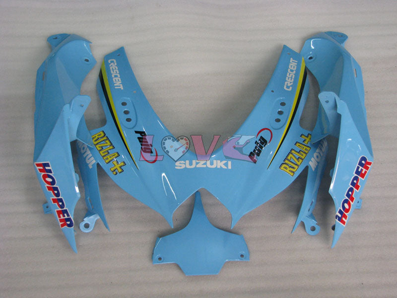Rizla+ - Blue Black Fairings and Bodywork For 2008-2010 GSX-R600 #LF6184
