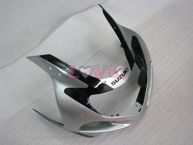 Factory Style - Black Silver Fairings and Bodywork For 2000-2002 GSX-R1000 #LF6090
