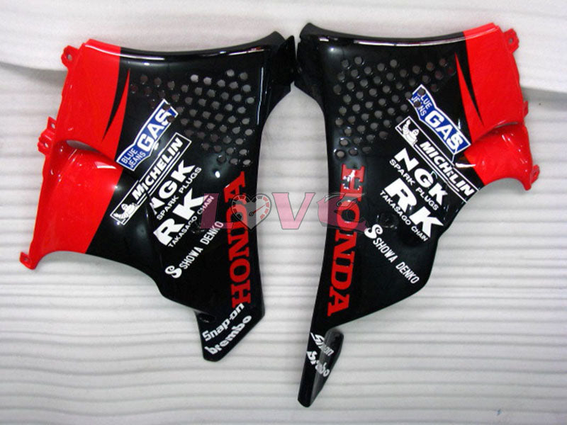 Repsol - Red Orange Black Fairings and Bodywork For 1992-1993 CBR900RR #LF3032