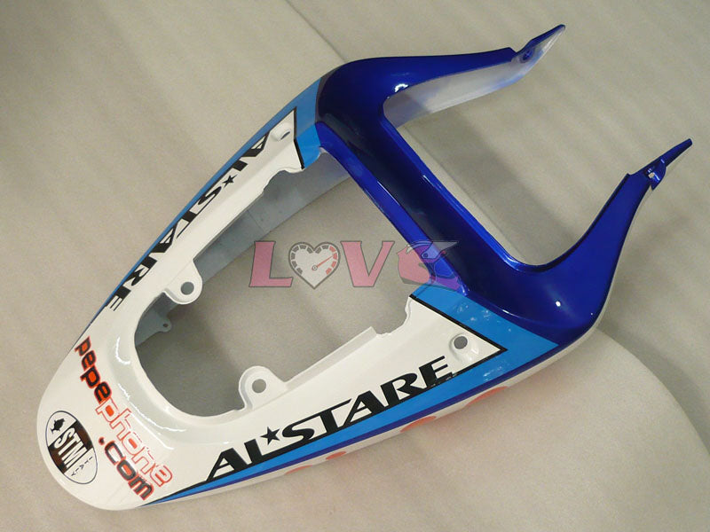 Dark Dog MOTUL - Blue White Fairings and Bodywork For 2000-2002 GSX-R1000 #LF4143