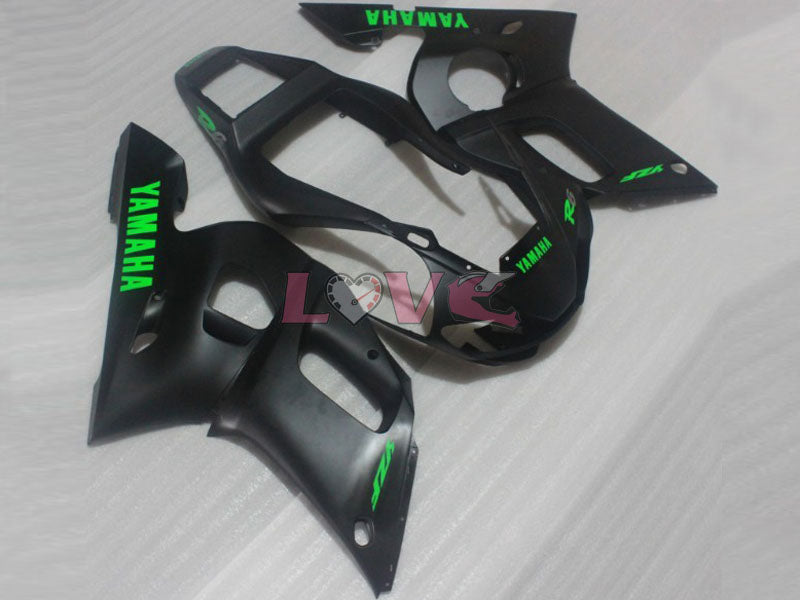 Factory Style - Black Matte Fairings and Bodywork For 1998-2002 YZF-R6 #LF3369