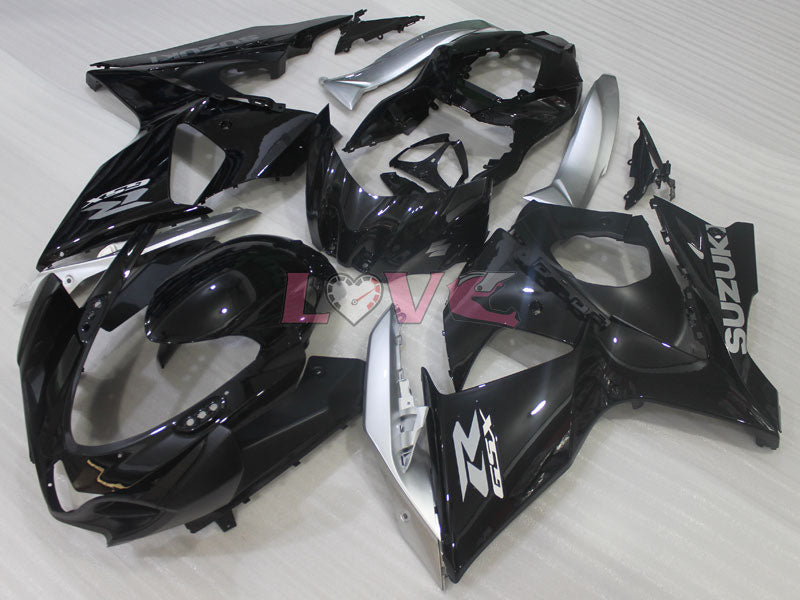 Factory Style - White Black Fairings and Bodywork For 2009-2016 GSX-R1000 #LF3790