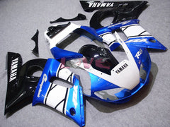 Factory Style - Blue White Fairings and Bodywork For 1998-2002 YZF-R6 #LF6814