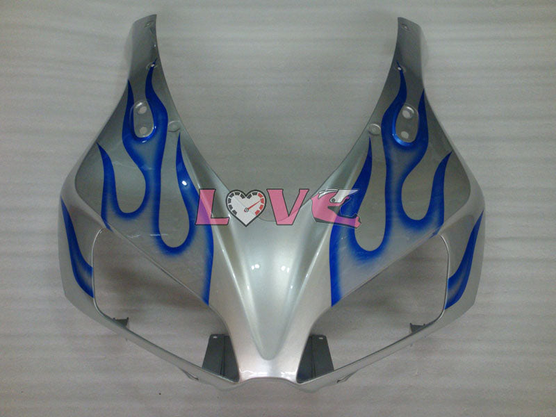 Flame - Blue Silver Fairings and Bodywork For 2006-2007 CBR1000RR #LF7230