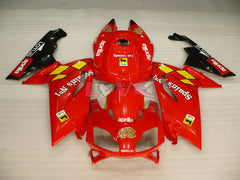 Factory Style - Red Black Fairings and Bodywork For 2004-2009 RS125 #LF5463