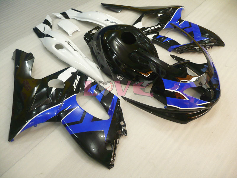 Factory Style - Blue White Black Fairings and Bodywork For 1997-2007 YZF600R #LF7942