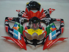 RK - Red Black Fairings and Bodywork For 2008-2010 GSX-R600 #LF3980