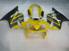 Factory Style - Yellow Silver Fairings and Bodywork For 2004-2007 CBR600F4i #LF7623