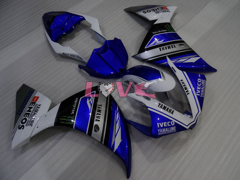 ENEOS - Blue White Fairings and Bodywork For 2009-2011 YZF-R1 #LF3640