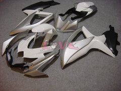 Factory Style - White Silver Fairings and Bodywork For 2008-2010 GSX-R600 #LF6188