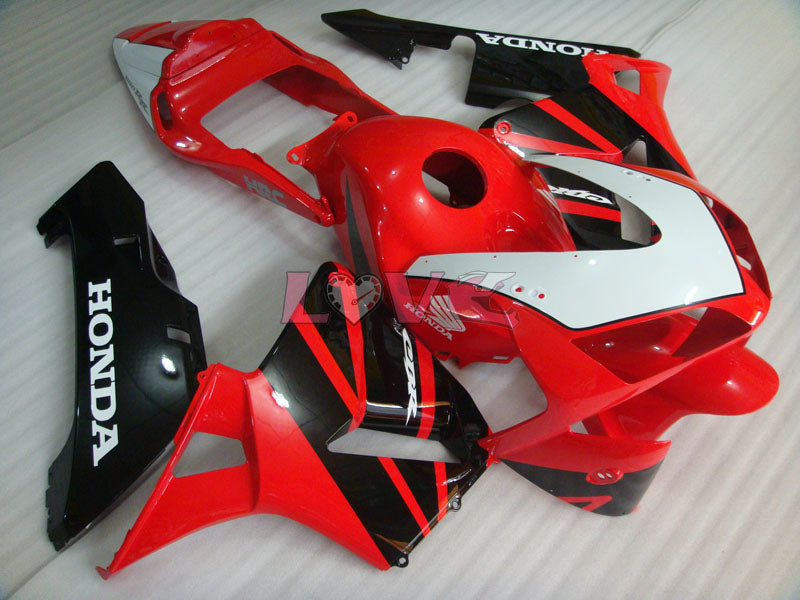 Factory Style - Red Black Fairings and Bodywork For 2003-2004 CBR600RR #LF5323
