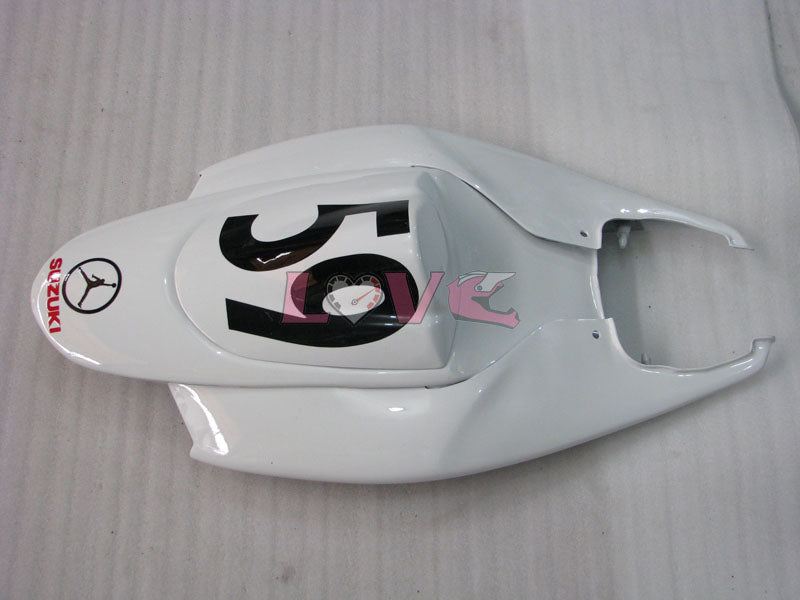 Jordan - Red White Fairings and Bodywork For 2006-2007 GSX-R750 #LF6534