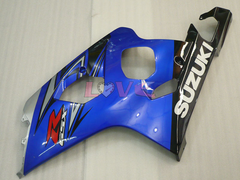 Factory Style - Blue Black Fairings and Bodywork For 2004-2005 GSX-R600 #LF4122