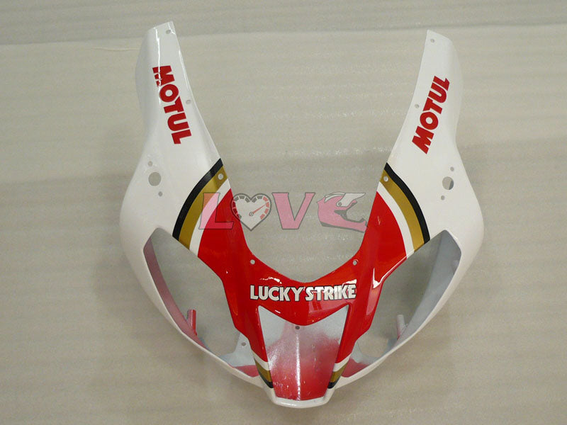 Lucky Strike MOTUL - Red White Fairings and Bodywork For 2004-2009 RSV 1000 R #LF5454