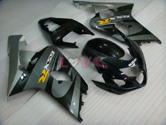 Factory Style - Black Silver Fairings and Bodywork For 2004-2005 GSX-R750 #LF6621
