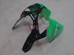 Factory Style - Green White Fairings and Bodywork For 2000-2002 NINJA ZX-6R #LF6166