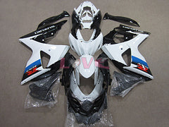 Factory Style - White Black Fairings and Bodywork For 2009-2016 GSX-R1000 #LF5070