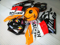 Repsol - Orange Black Fairings and Bodywork For 2004-2005 CBR1000RR #LF7299