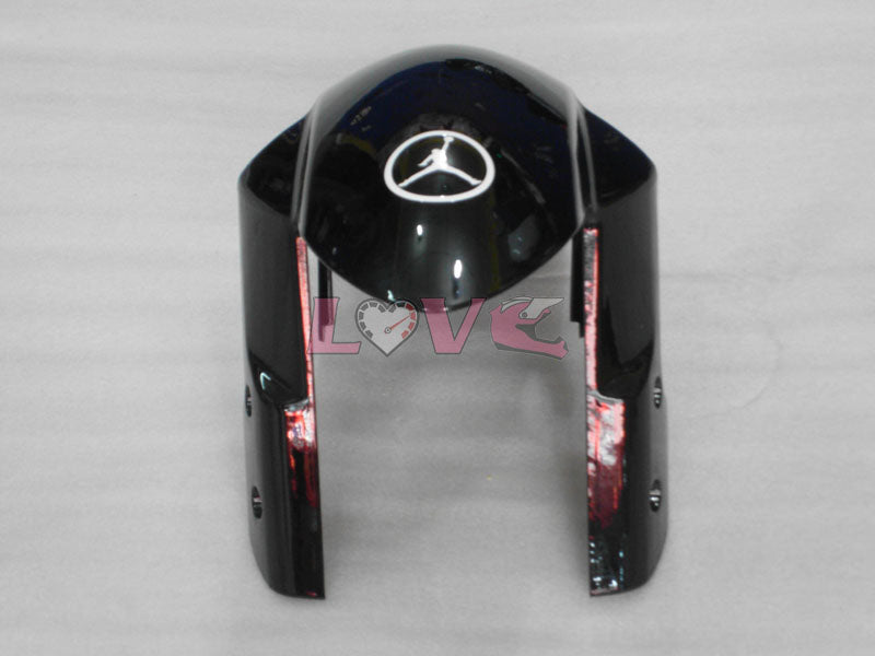 Jordan - Red Black Fairings and Bodywork For 2006-2007 GSX-R600 #LF6351